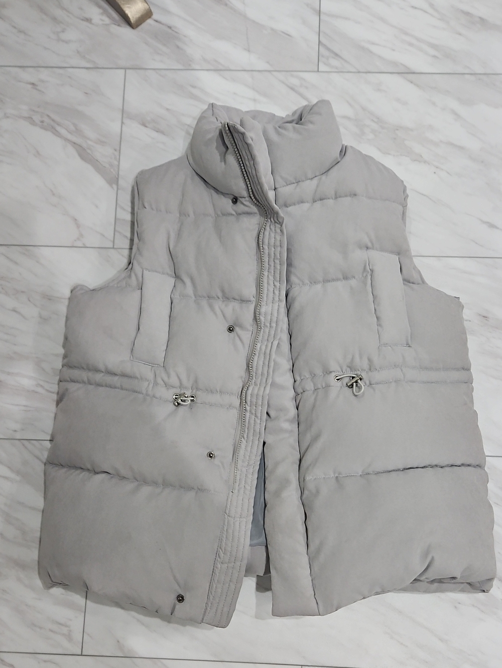 HYFVE Light Gray Puff Vest